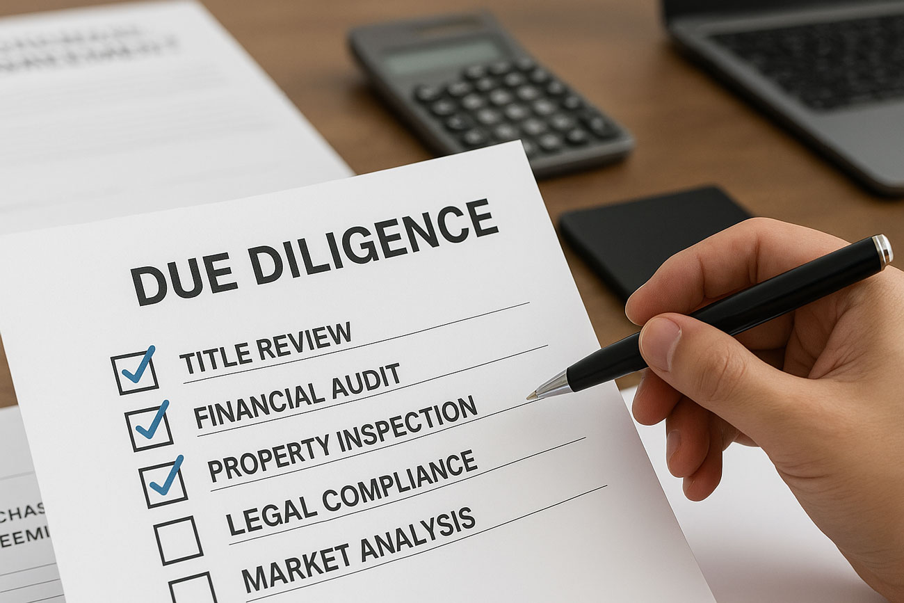 What-due-diligence-is-required-when-purchasing-commercial-property